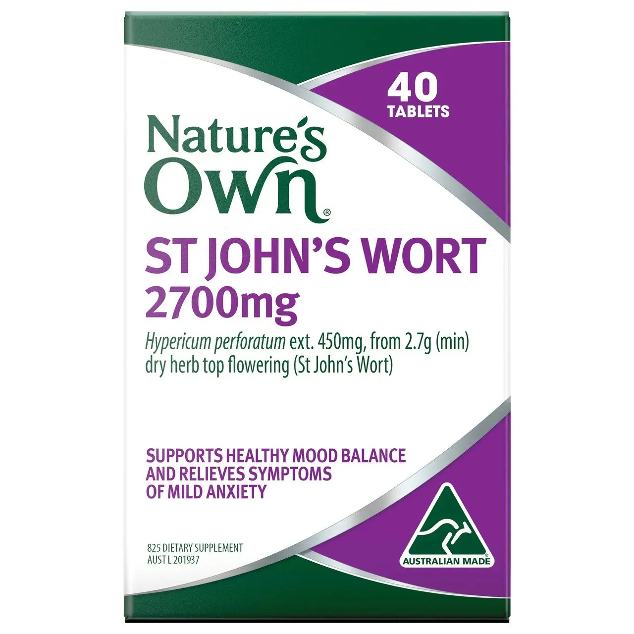 Nature's Own St John's Wort 2700mg