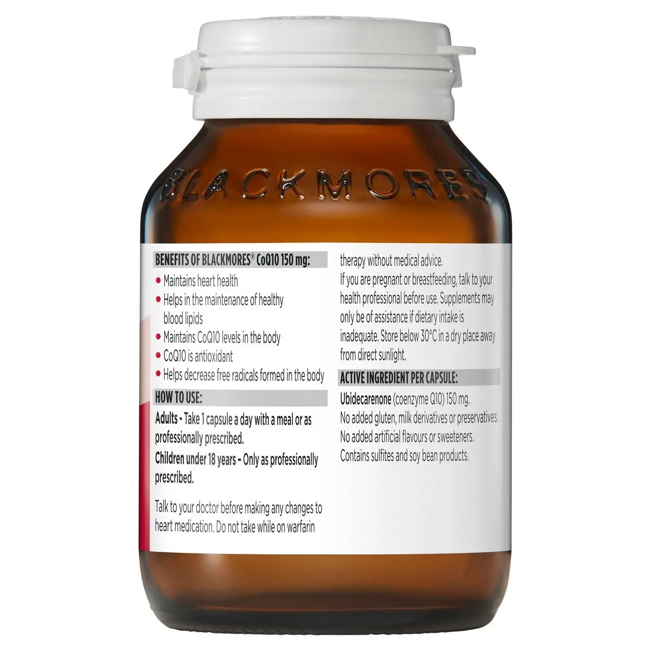 Blackmores CoQ10 150mg 90 Capsules