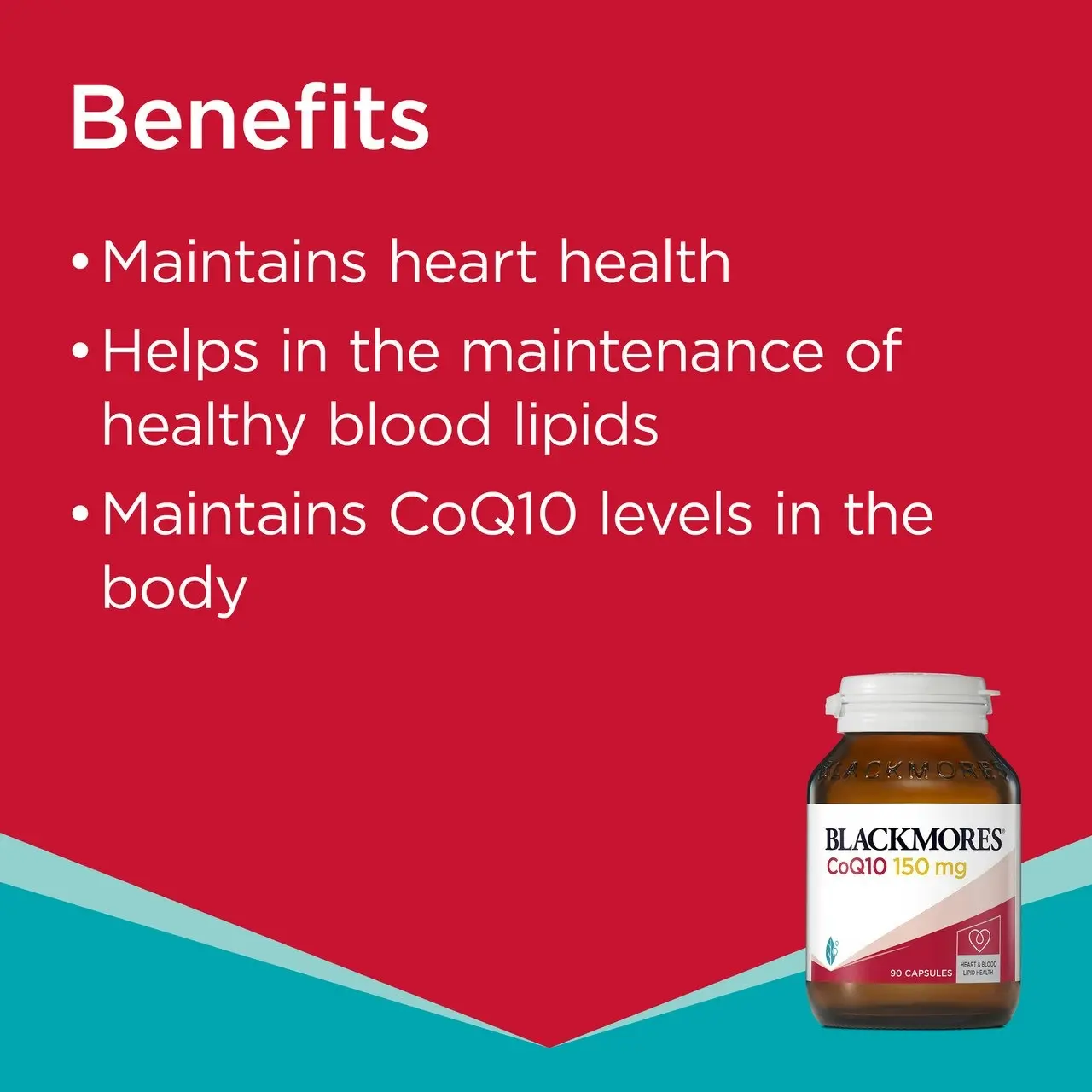 Blackmores CoQ10 150mg 90 Capsules