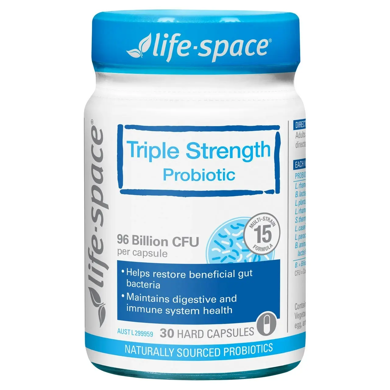 Life-Space Triple Strength Probiotic 30 Hard Capsules