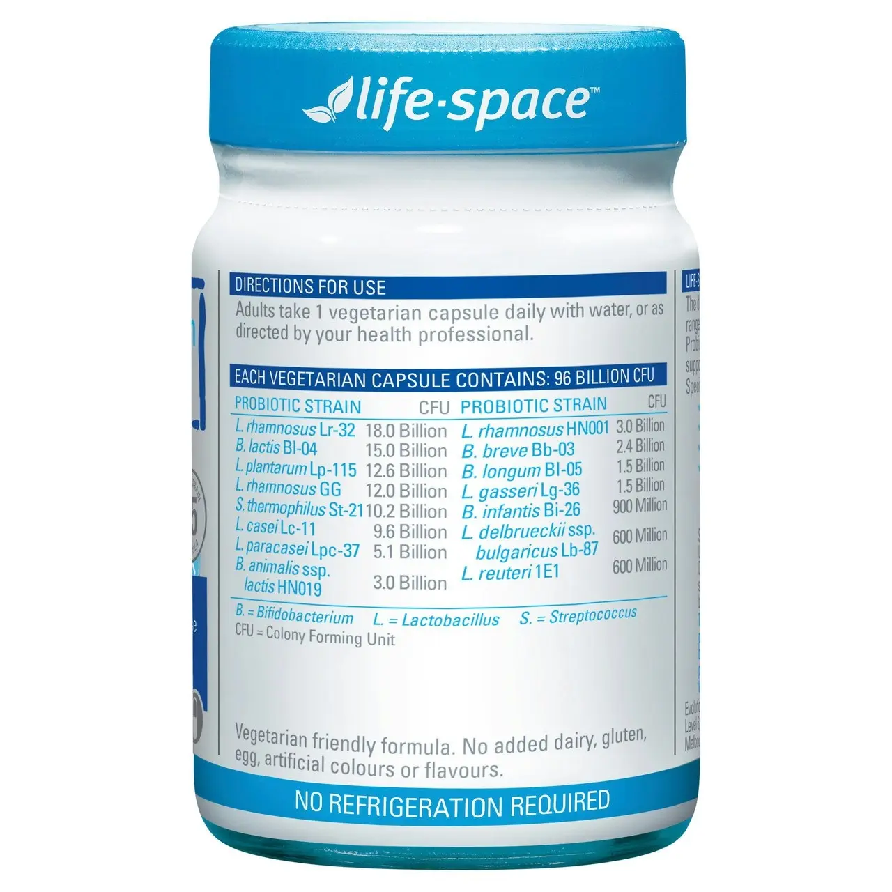 Life-Space Triple Strength Probiotic 30 Hard Capsules