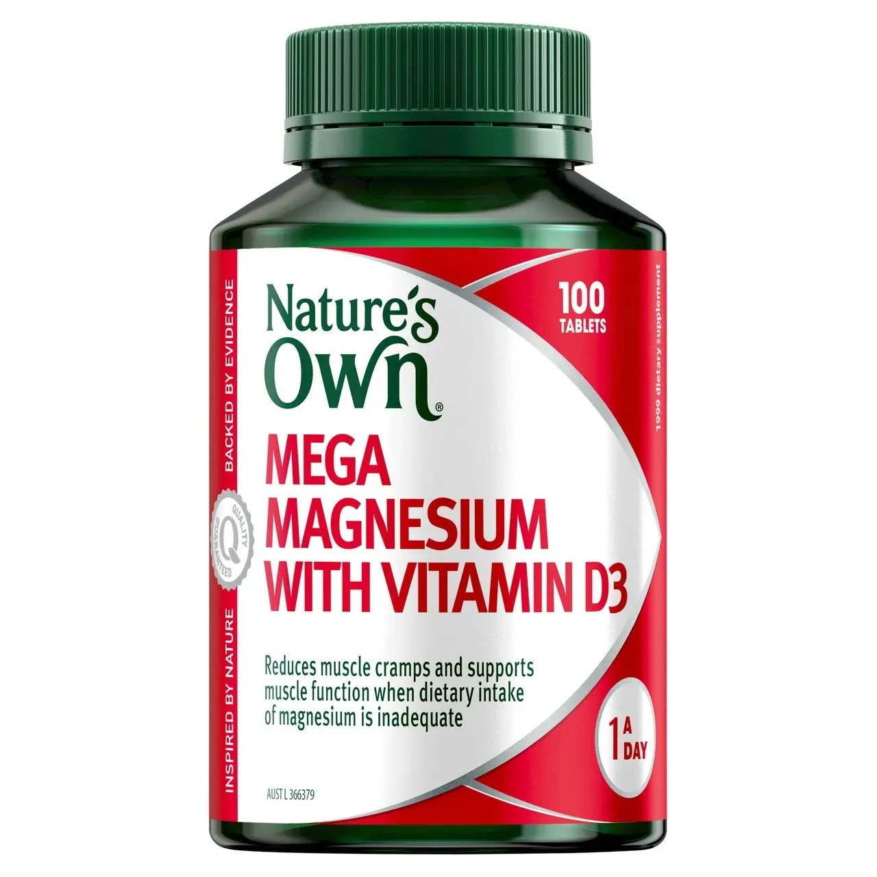 Nature's Own Mega Magnesium with Vitamin D3