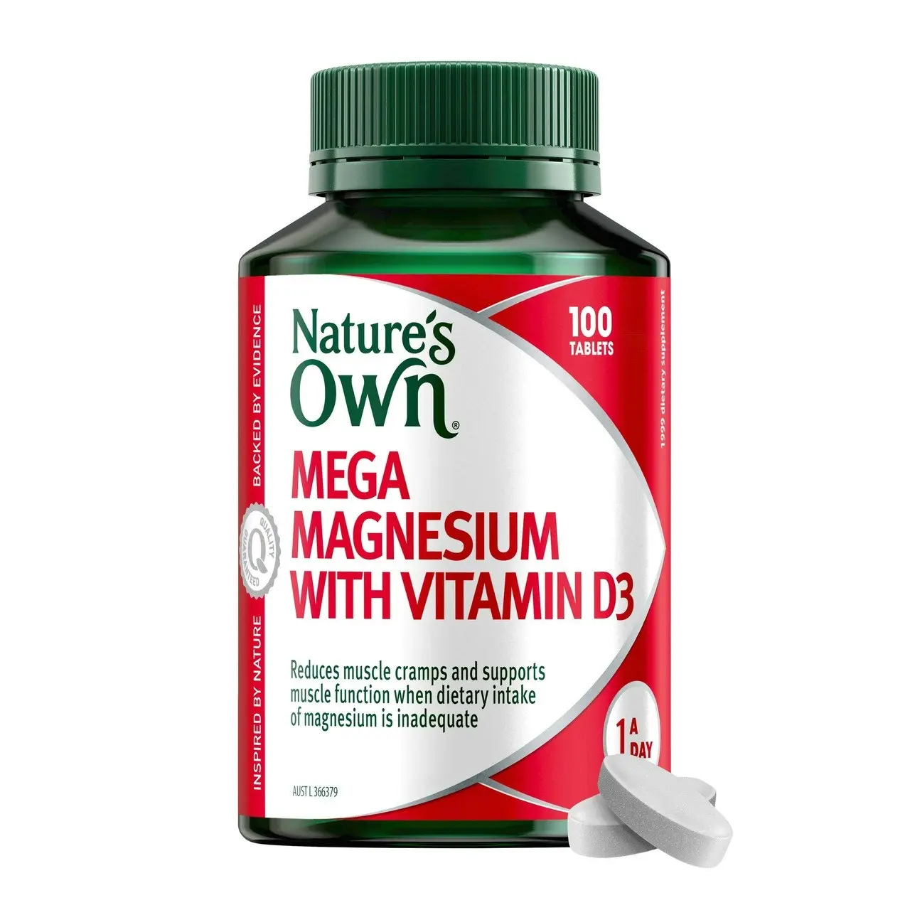 Nature's Own Mega Magnesium with Vitamin D3