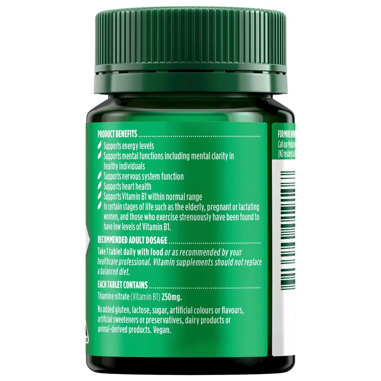 Nature's Own Vitamin B1  250mg