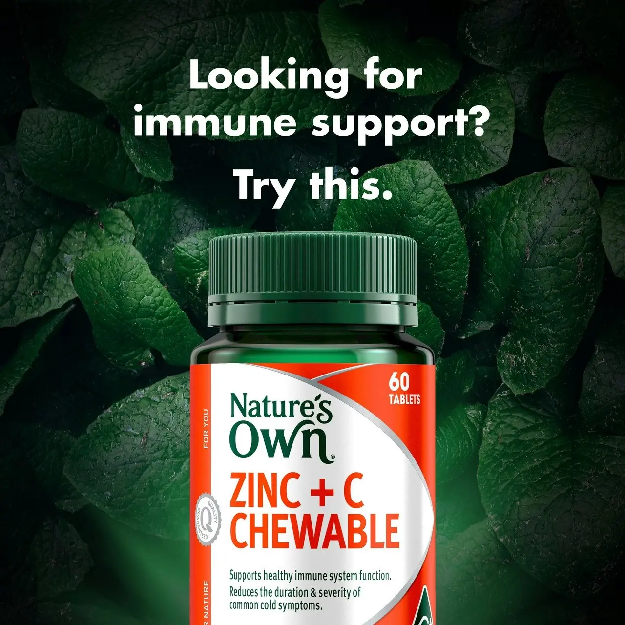 Nature's Own Zinc + C Chewable