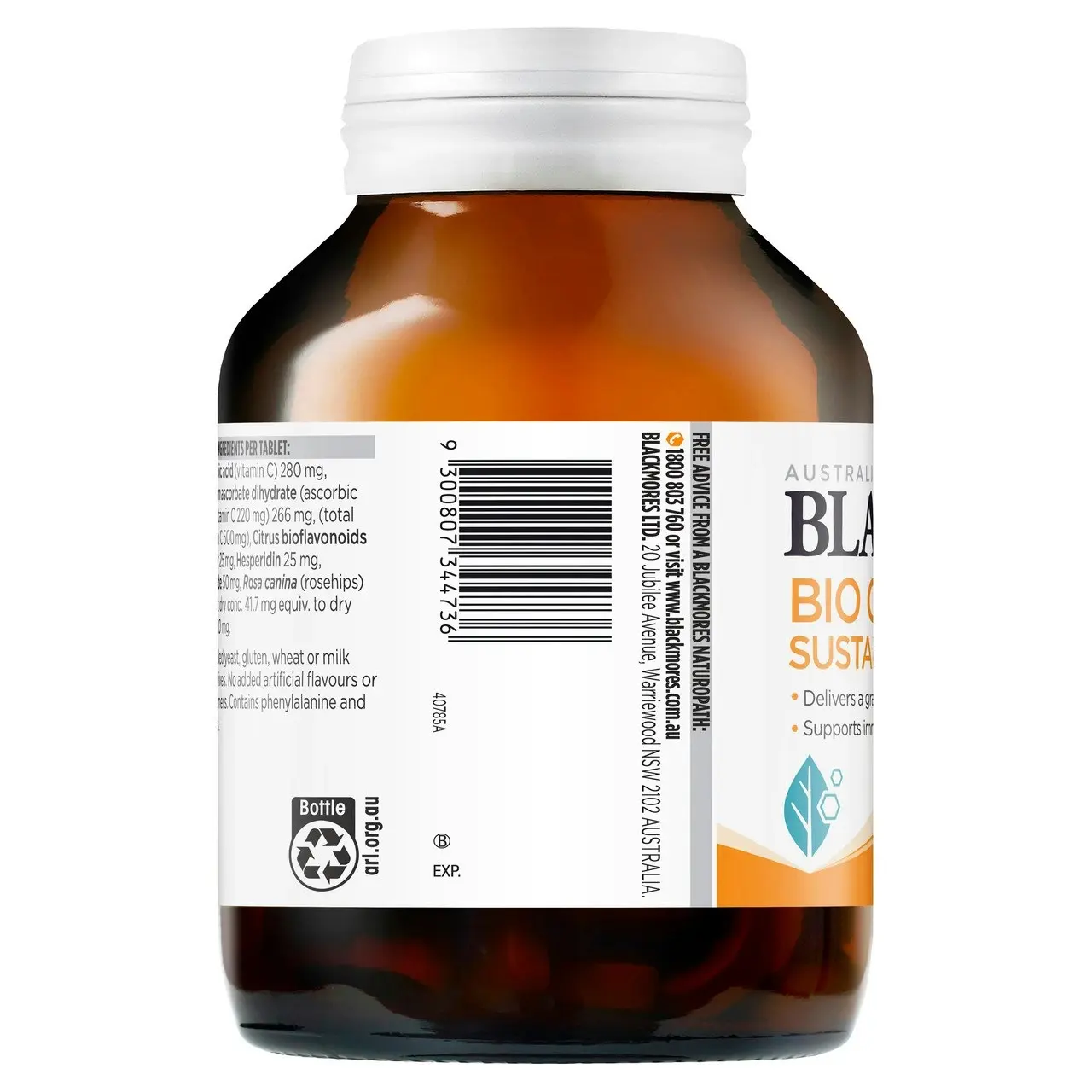 Blackmores BIO C 500 Sustained Release 200 Tablets