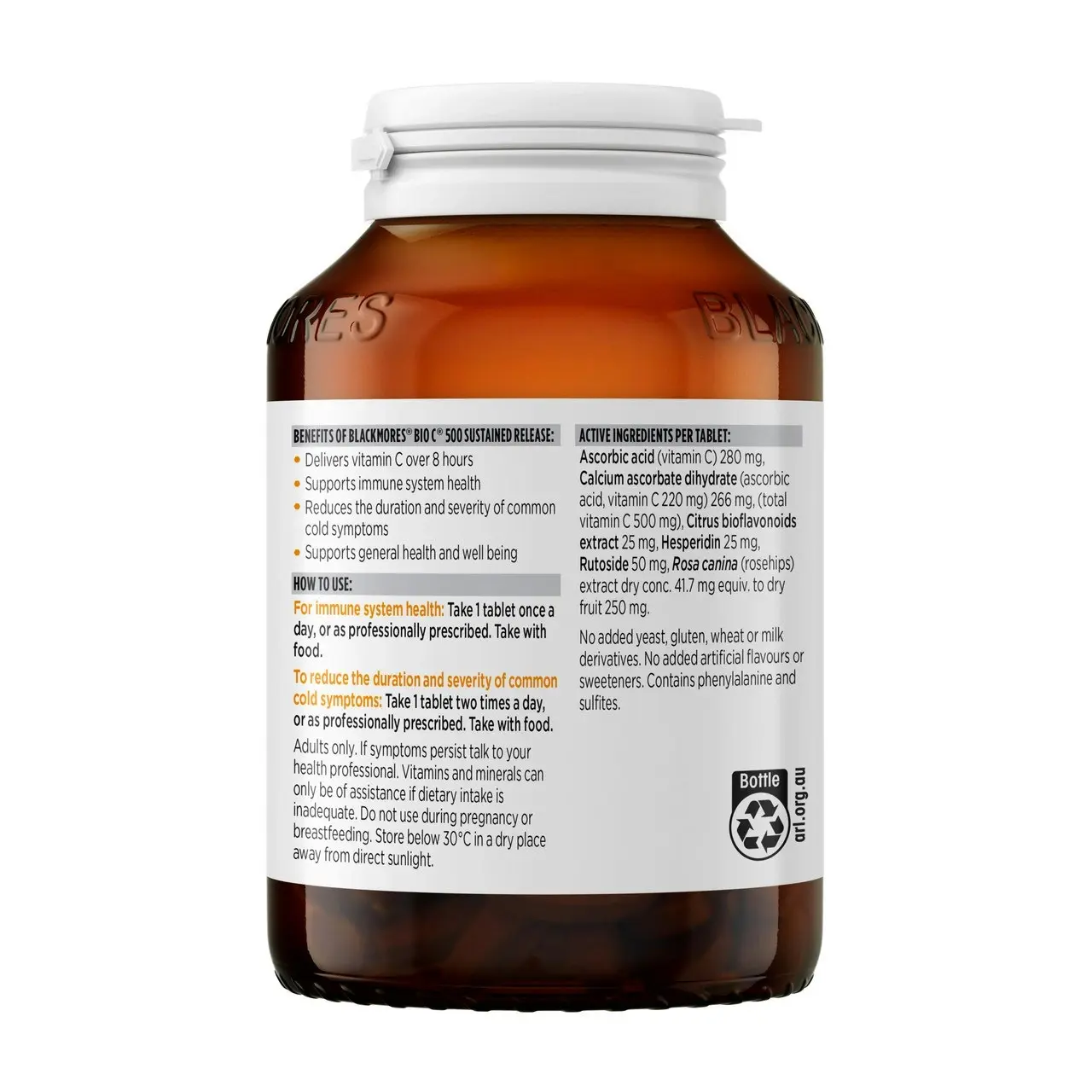 Blackmores BIO C 500 Sustained Release 200 Tablets