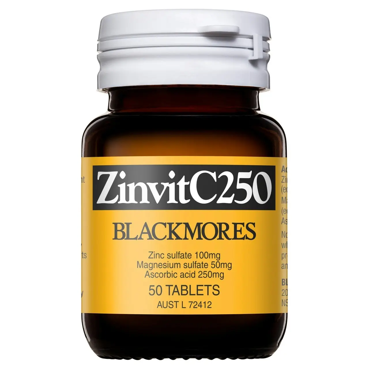 Blackmores ZinvitC250 (50)