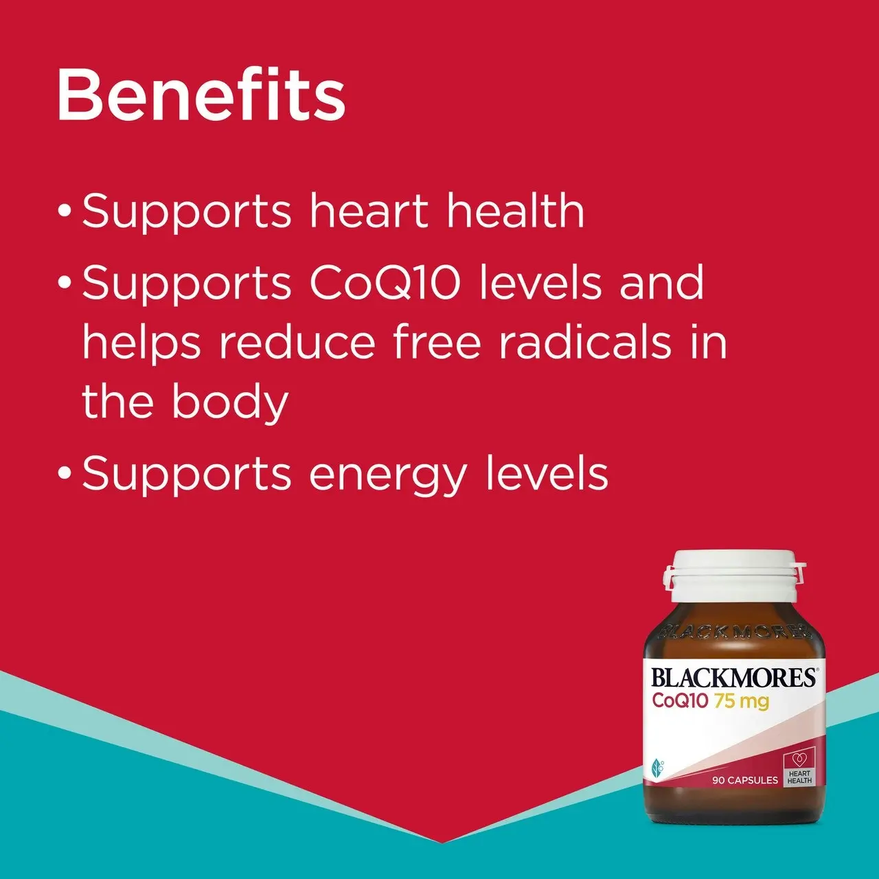 Blackmores(R) CoQ10 75mg 90 Capsules