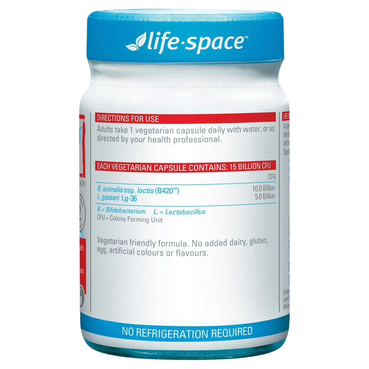 Life-Space Shape B420 Probiotic 60 Hard Capsules