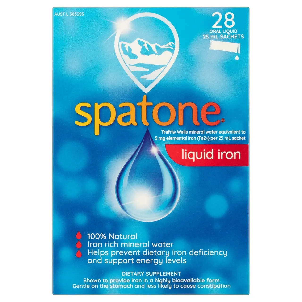 Spatone Liquid Iron 28 Sachets 25mL