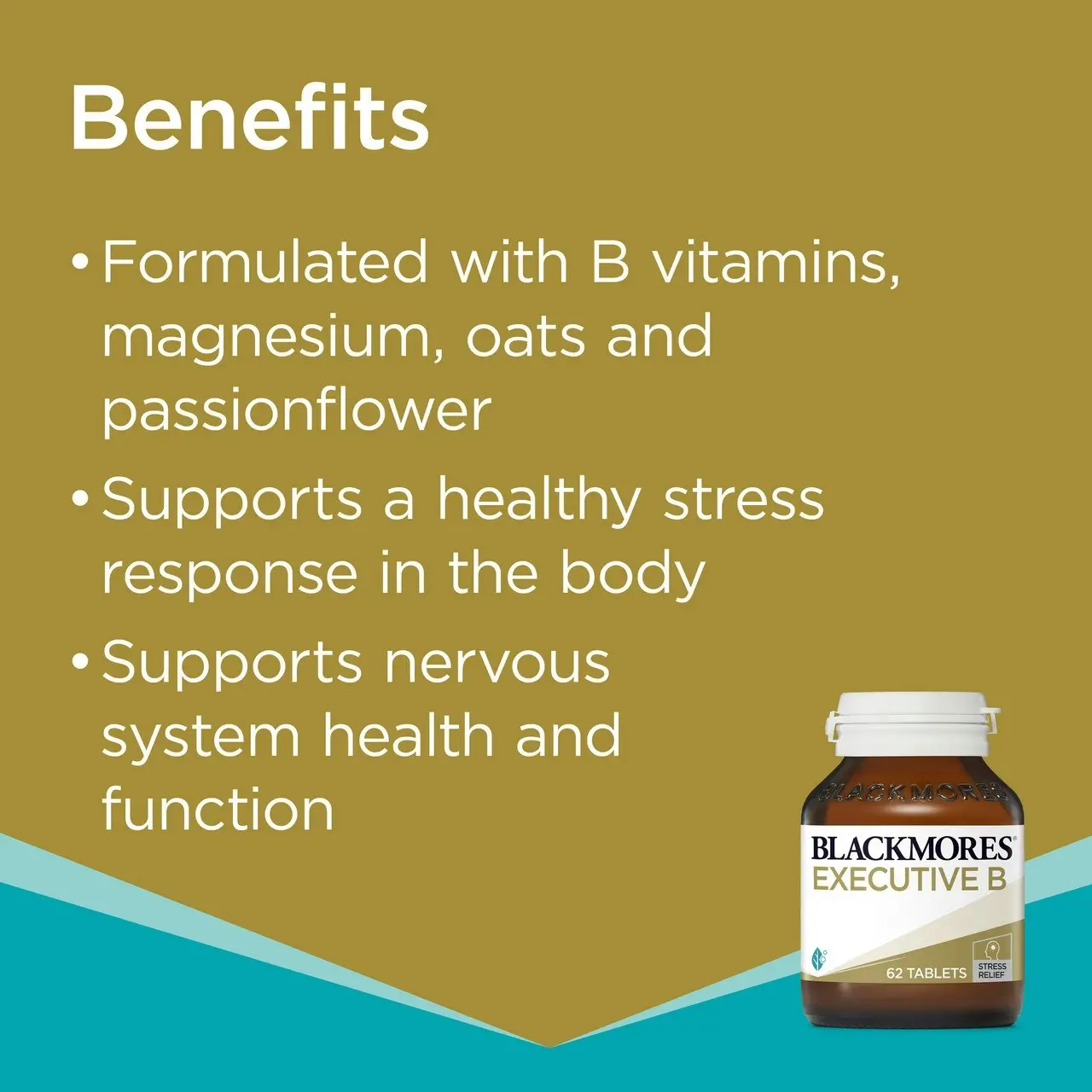 Blackmores Executive B Stress Formula 62 Tablets