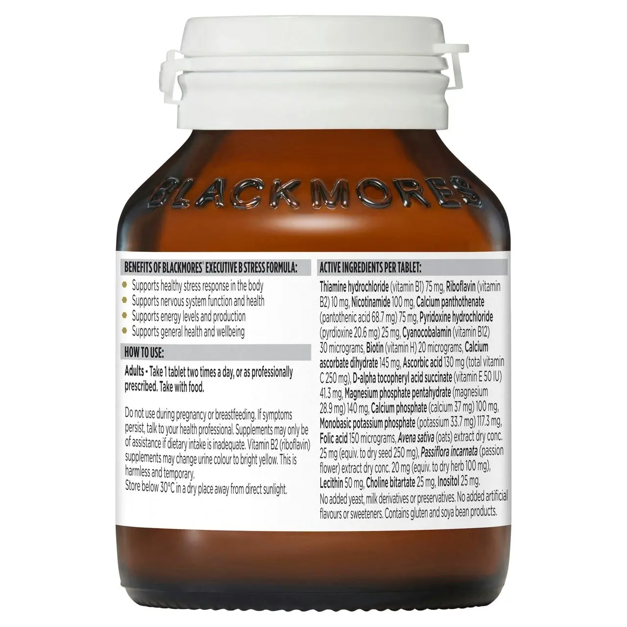 Blackmores Executive B Stress Formula 62 Tablets