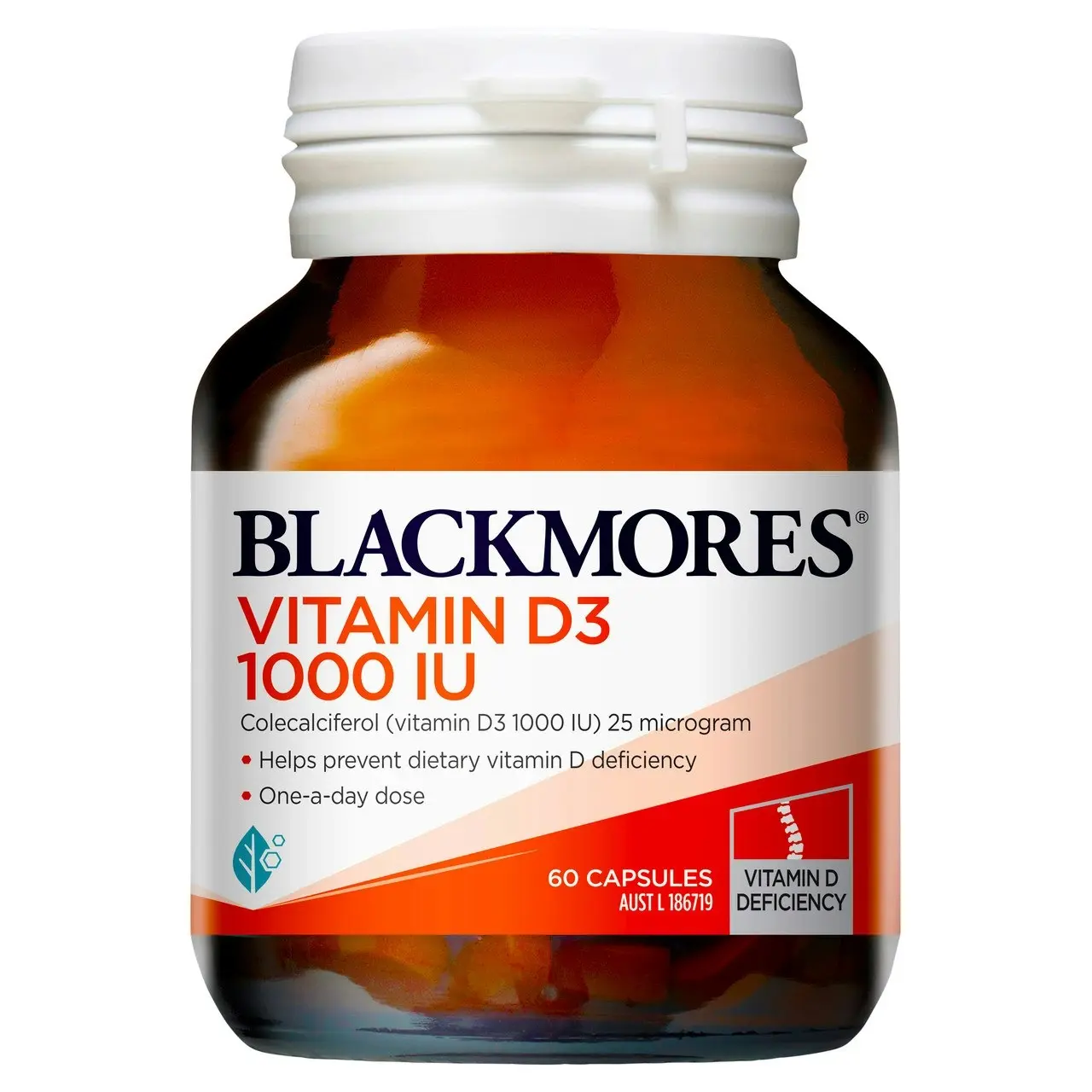 Blackmores Vitamin D3 1000 IU 60 Capsules