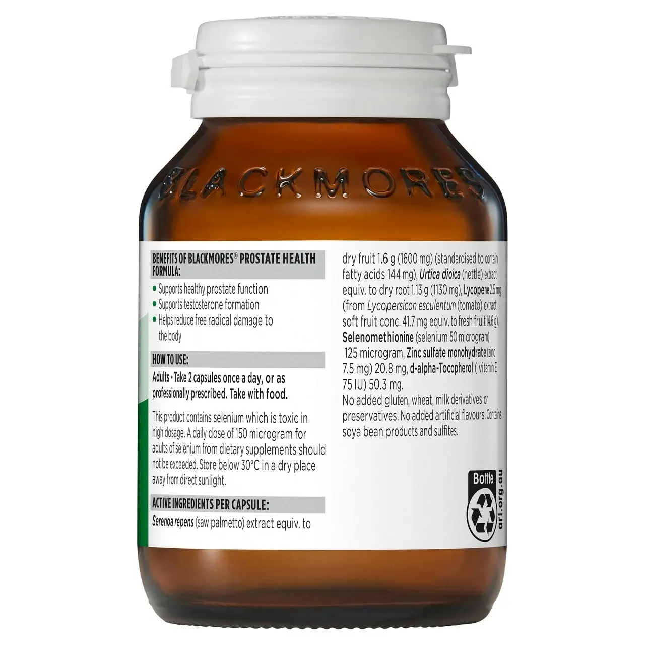 Blackmores Prostate Health Formula 60 Capsules