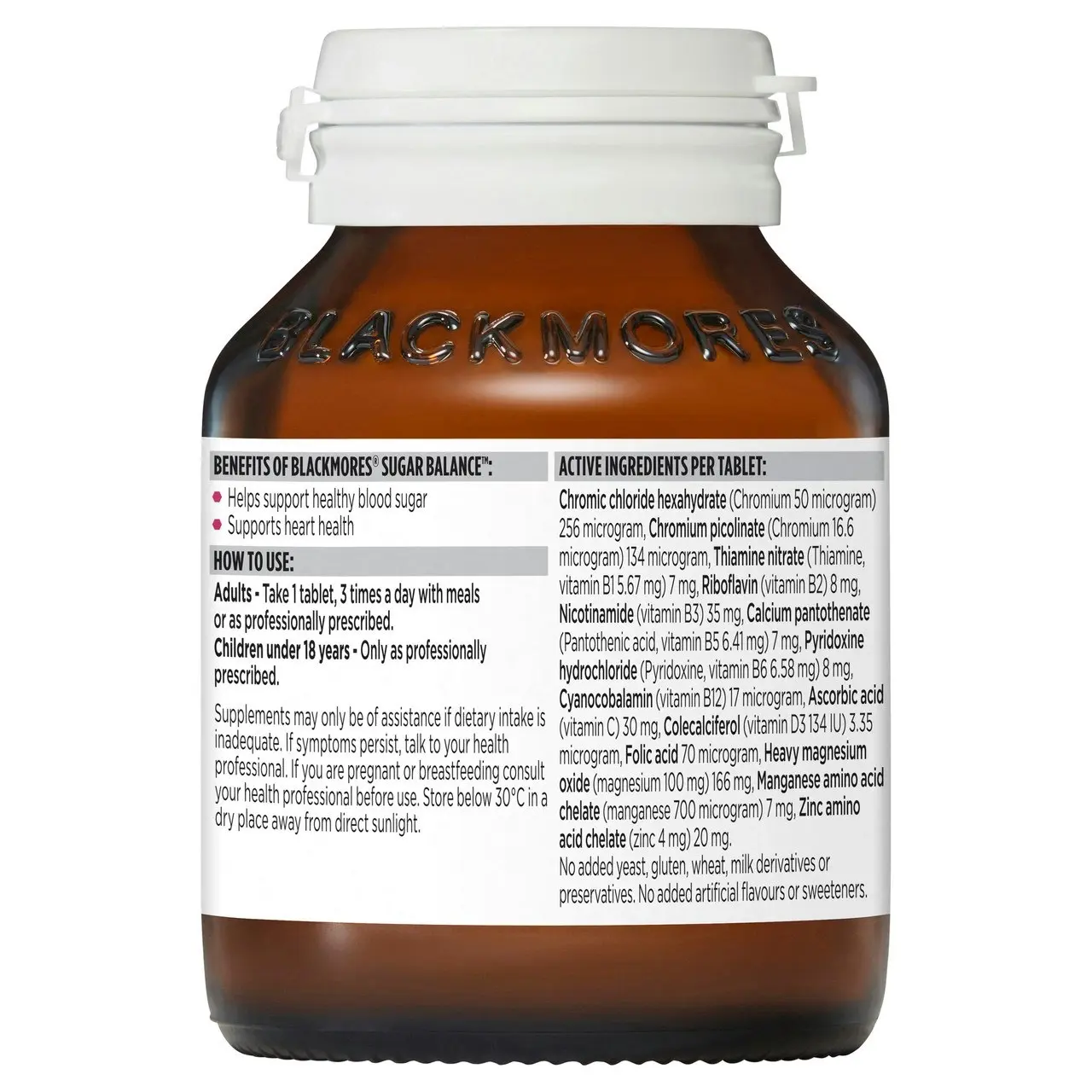 Blackmores Sugar Balance 90 Tablets