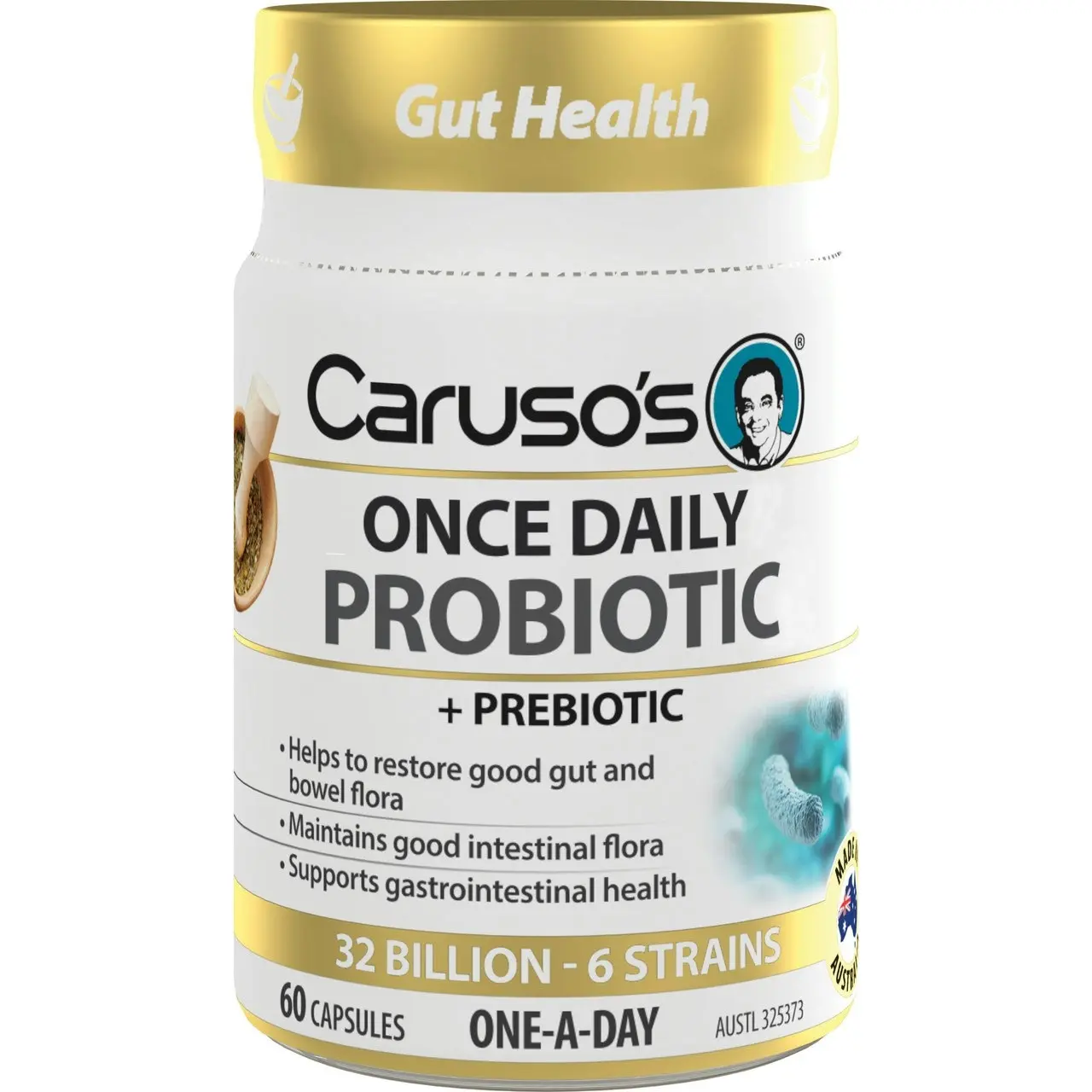 Caruso's Once Daily Probiotic + Prebiotic