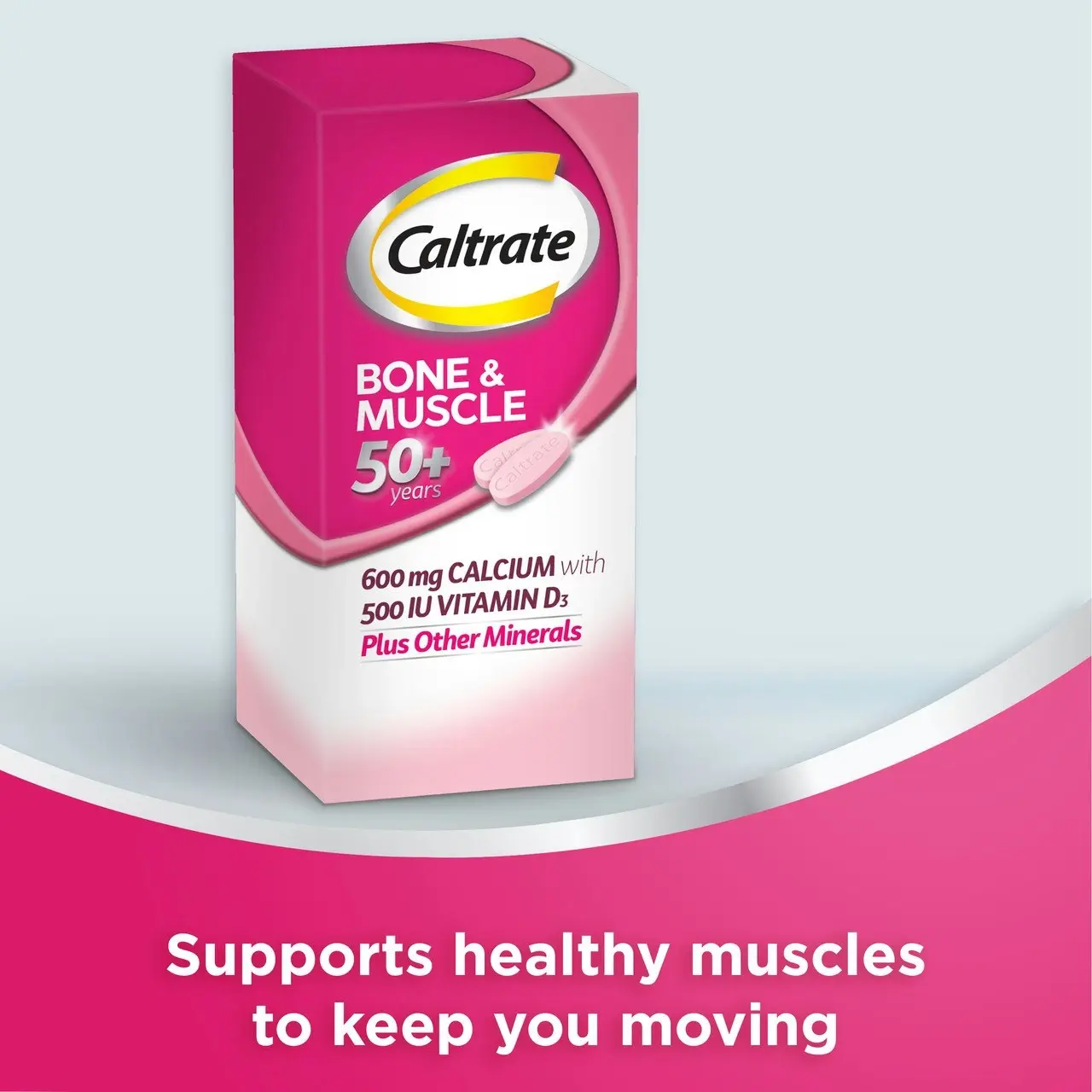 Caltrate Bone & Muscle 50+ Years 100 Tablets