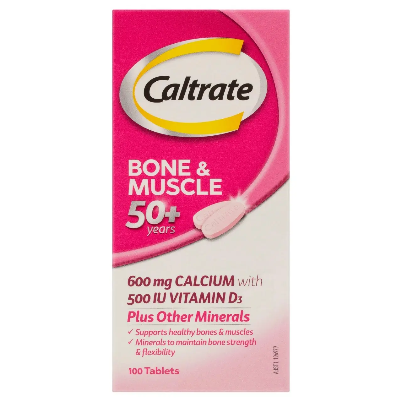 Caltrate Bone & Muscle 50+ Years 100 Tablets