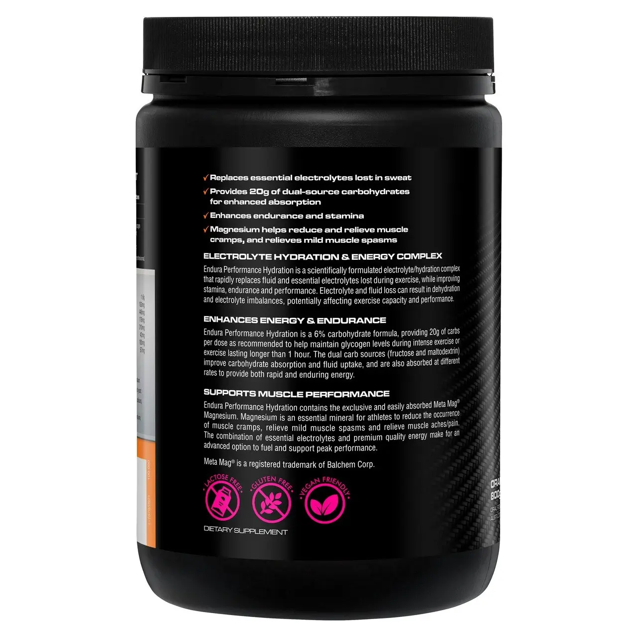 Endura Performance Hydration Orange 800g