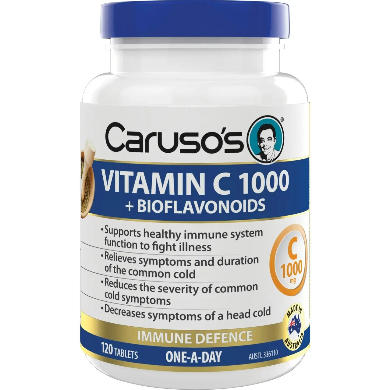 Caruso's Vitamin C 1000 + Bioflavonoids 120 Tablets