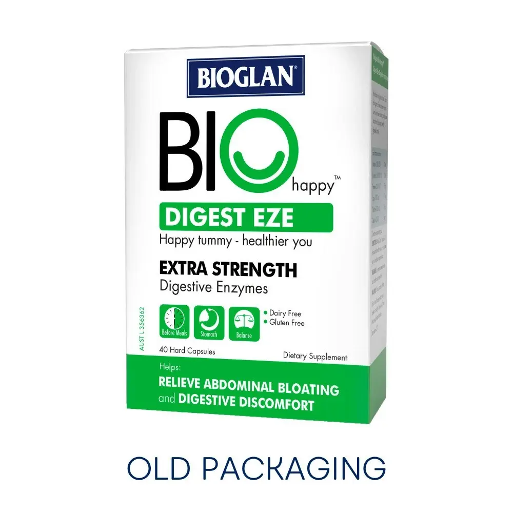 Bioglan Platinum Digest Eze 40 Capsues