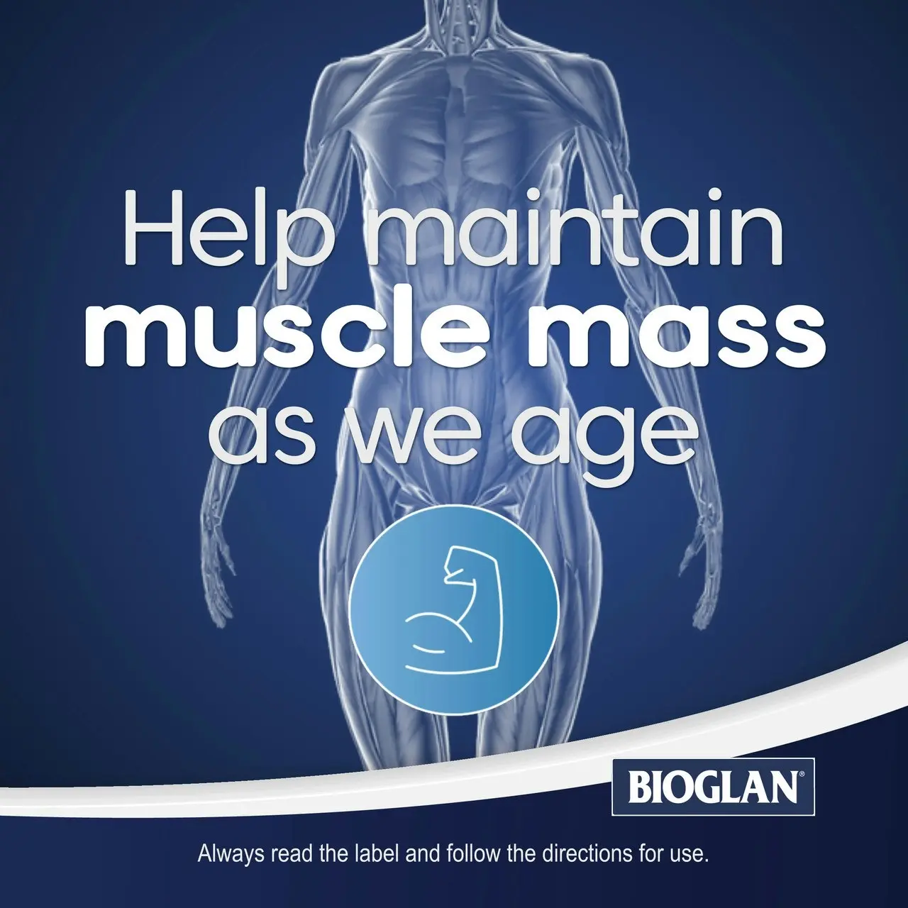 Bioglan Muscle Protect HMB + D3 60 Tablets