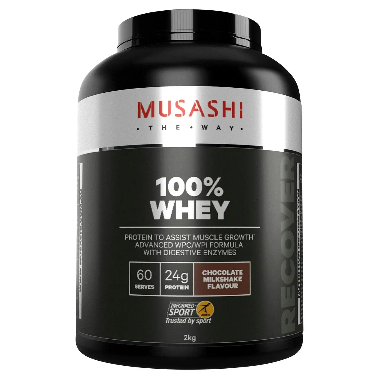 Musashi 100% Whey Chocolate Milkshake 2kg