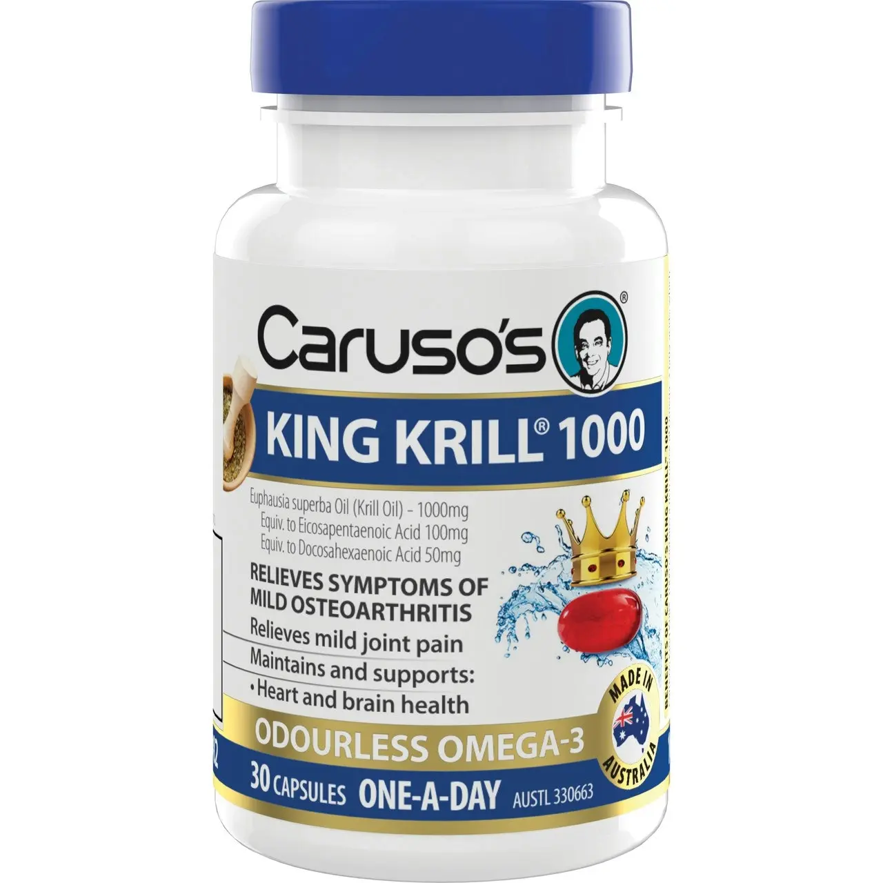 Caruso's King Krill 1000 30 Capsules