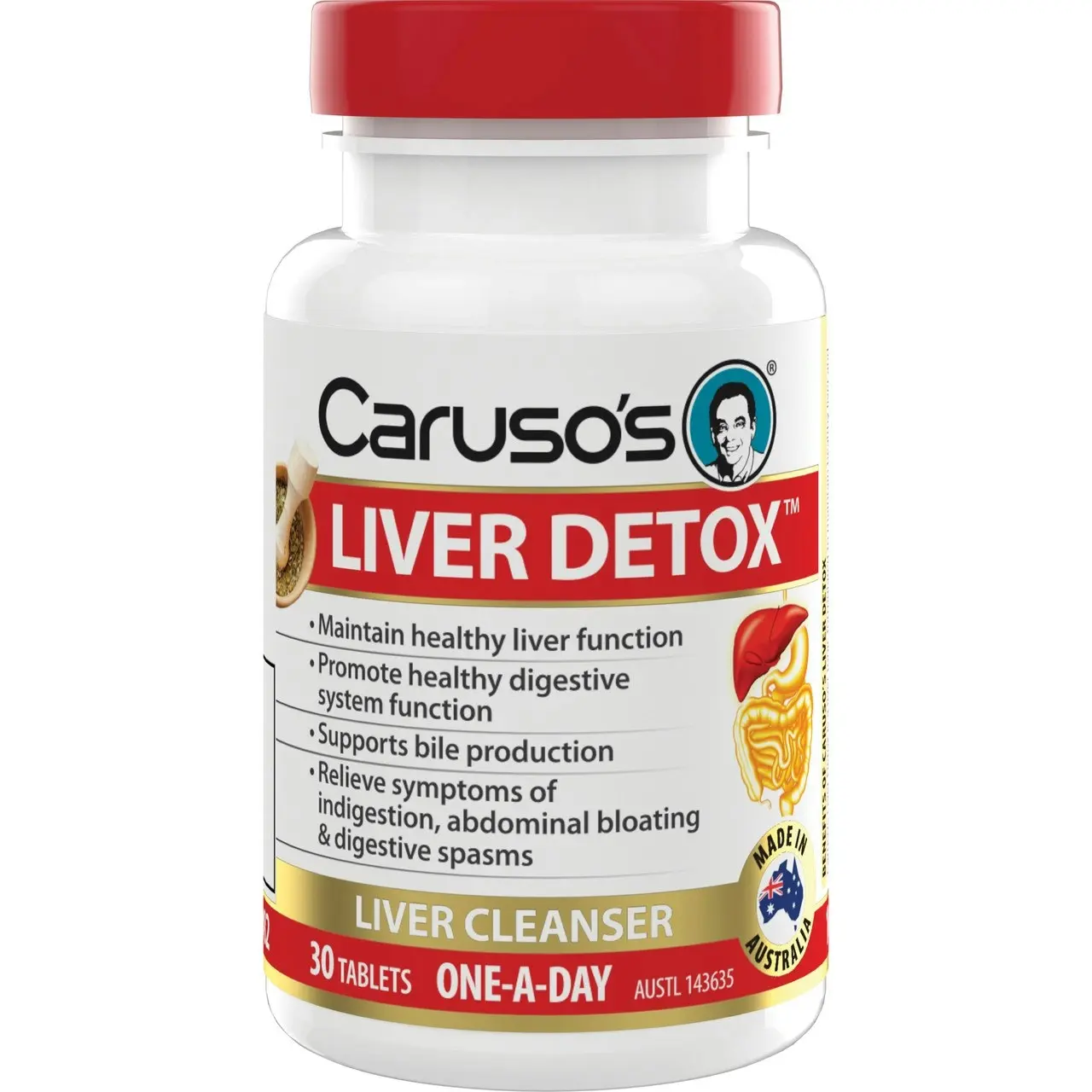 Caruso's Liver Detox 30 Tablets