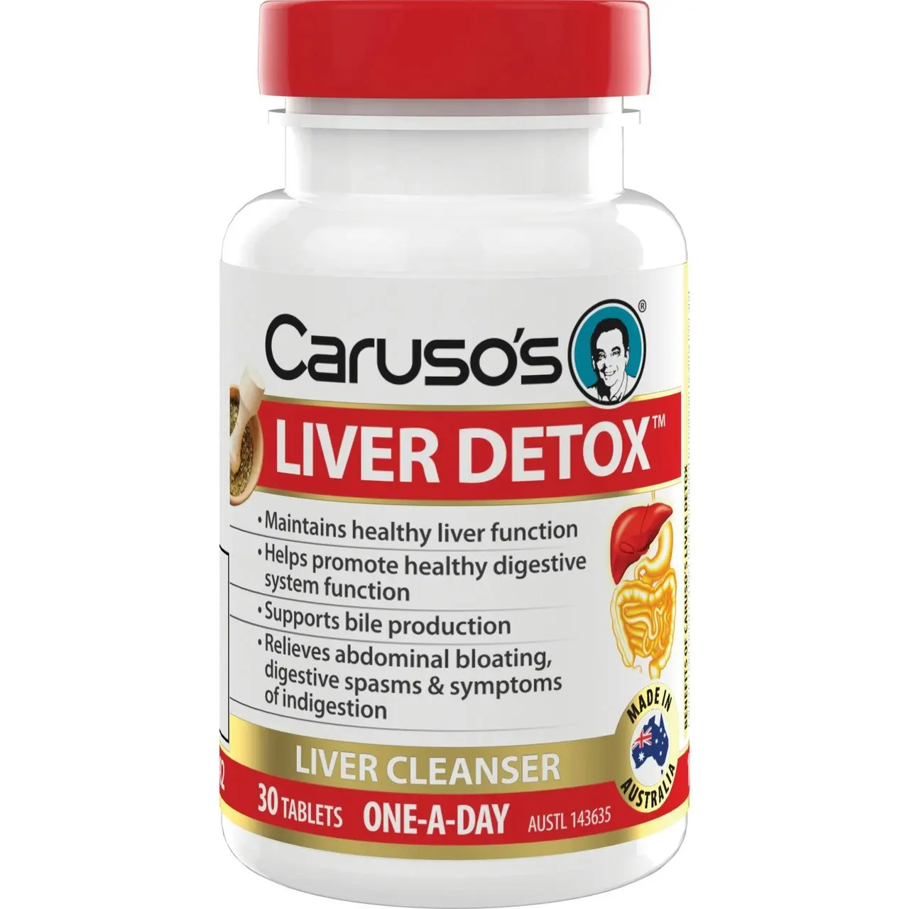 Caruso's Liver Detox 30 Tablets