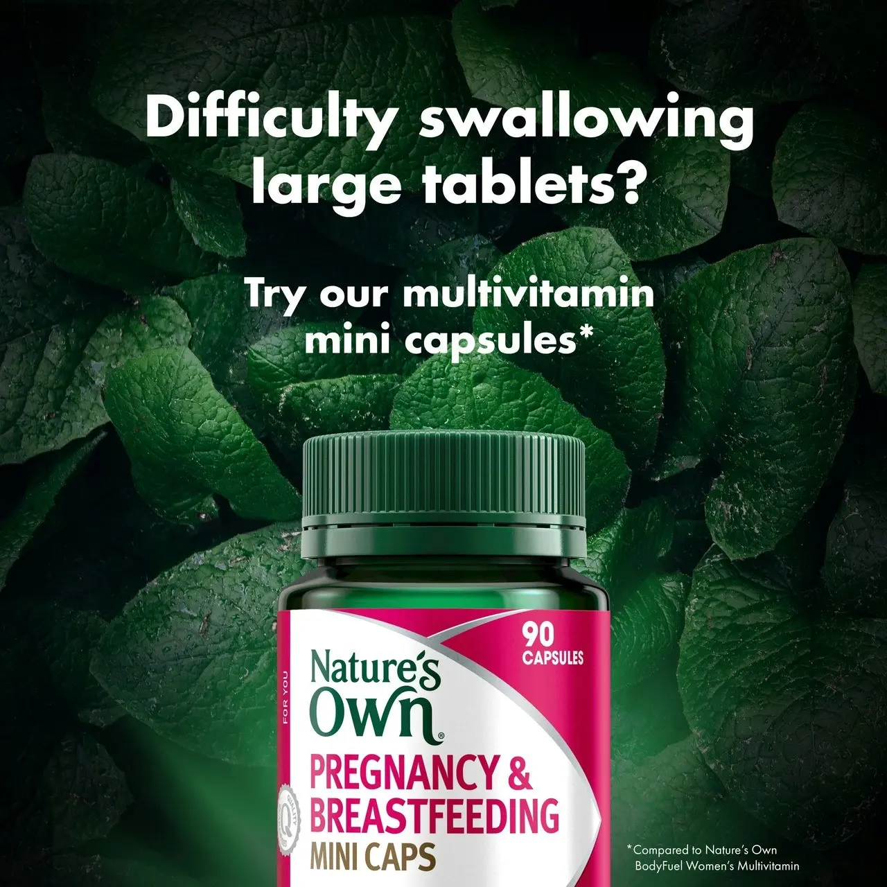 Nature's Own Pregnancy & Breastfeeding Mini Caps