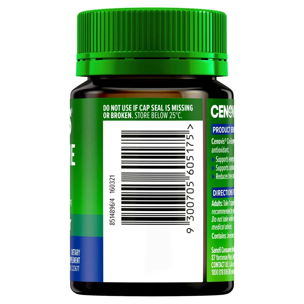 Cenovis CoEnzyme Q10 150mg 30 Capsules