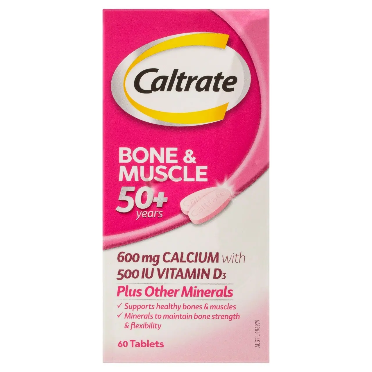 Caltrate Bone & Muscle 50+ Years 60 Tablets