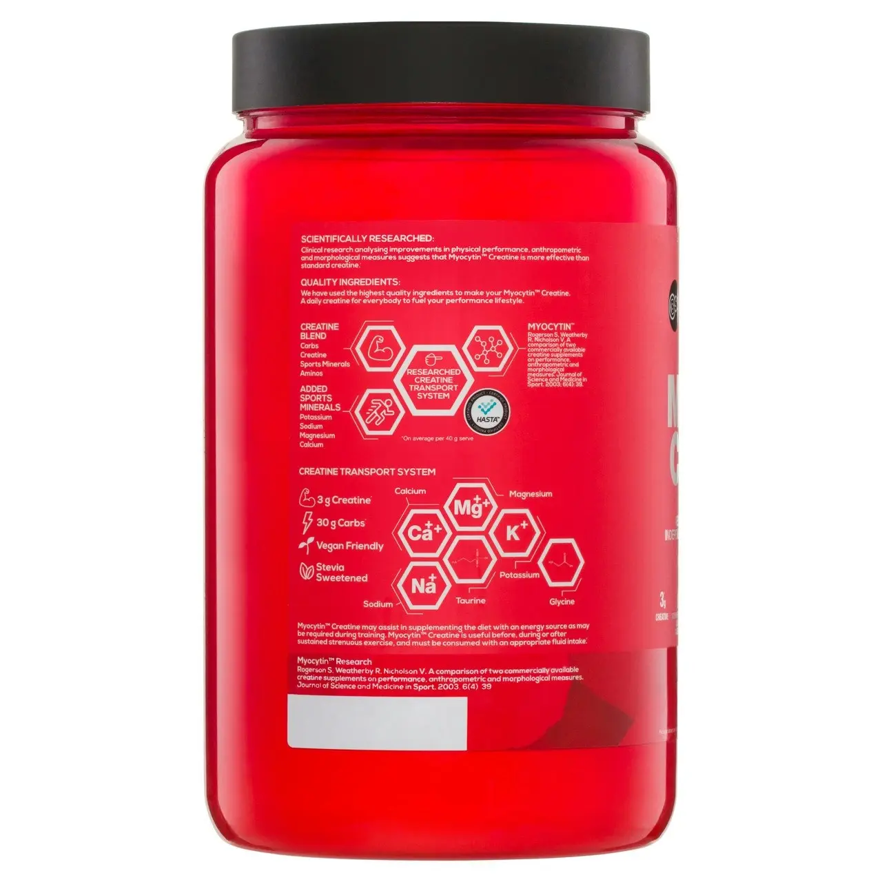 BSc Myocytin Creatine Raspberry 1.2kg