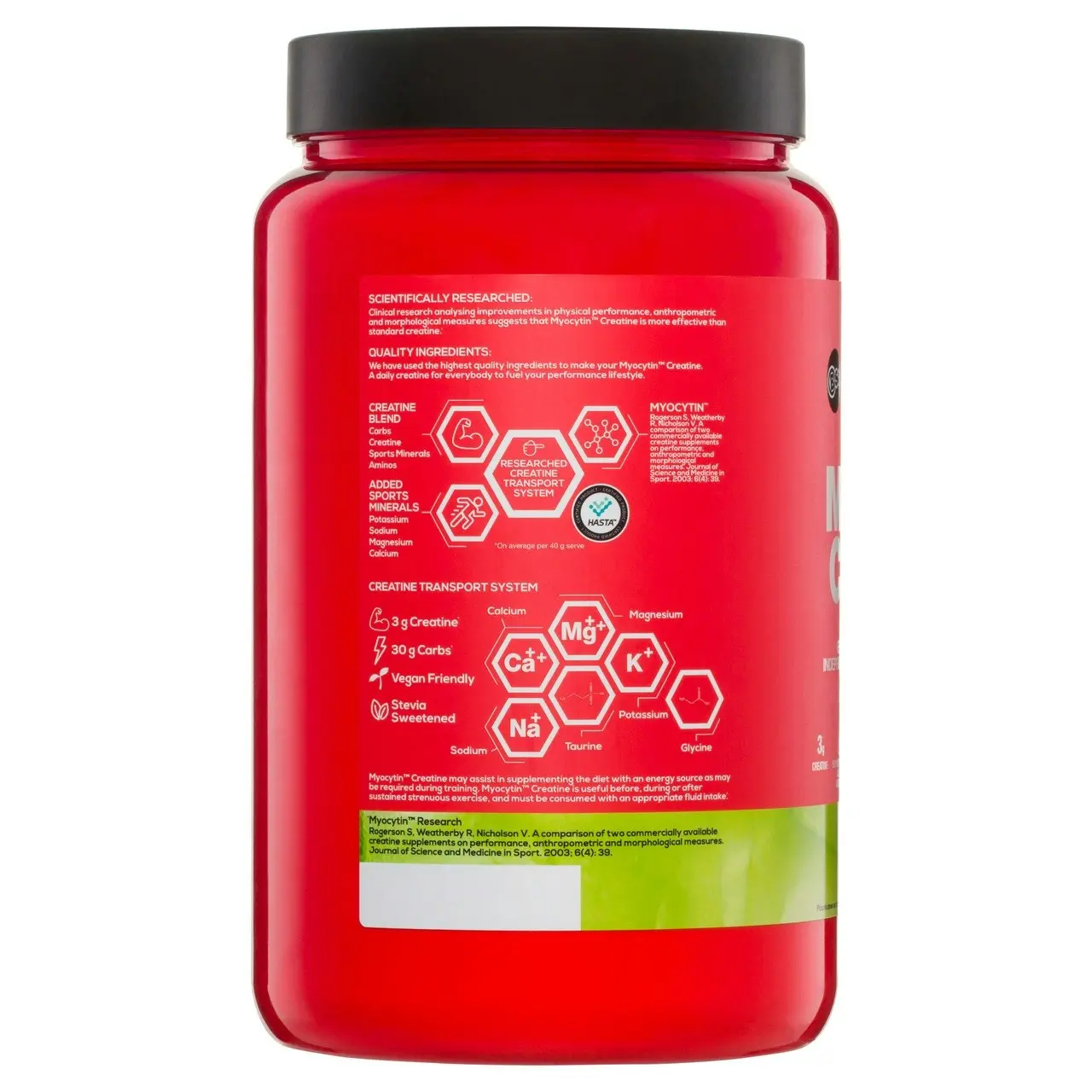 BSc Myocytin Creatine Lemon Lime Flavour 1.2kg