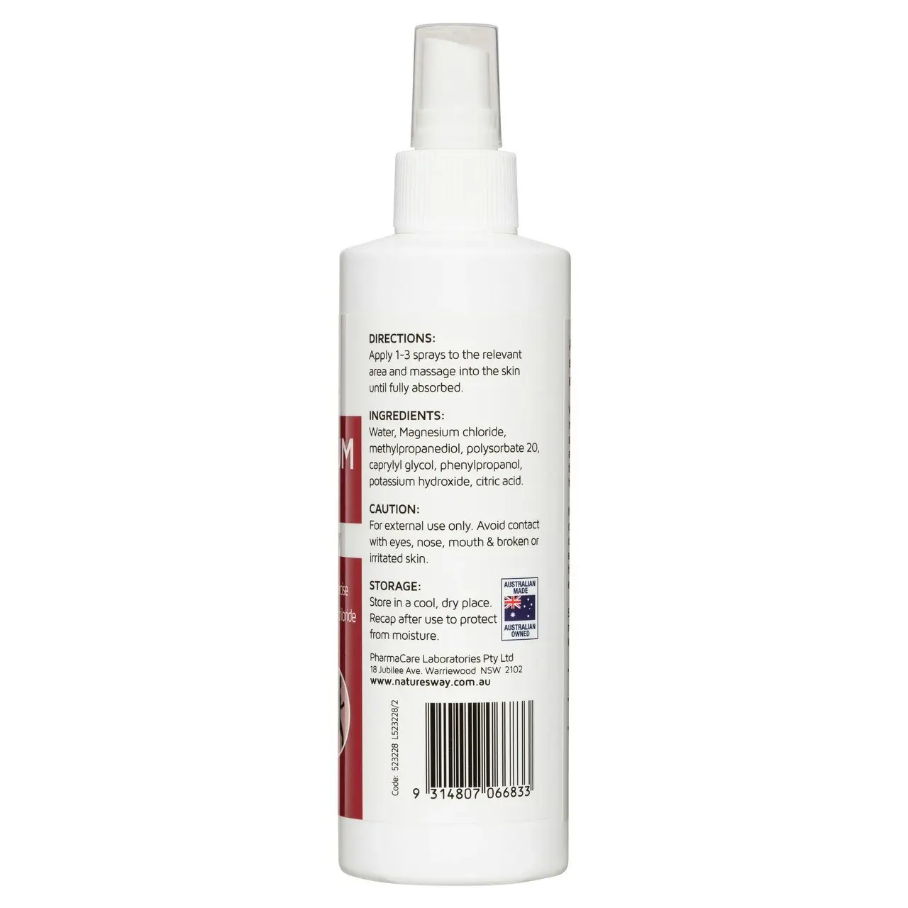 NW Magnesium Oil 250mL