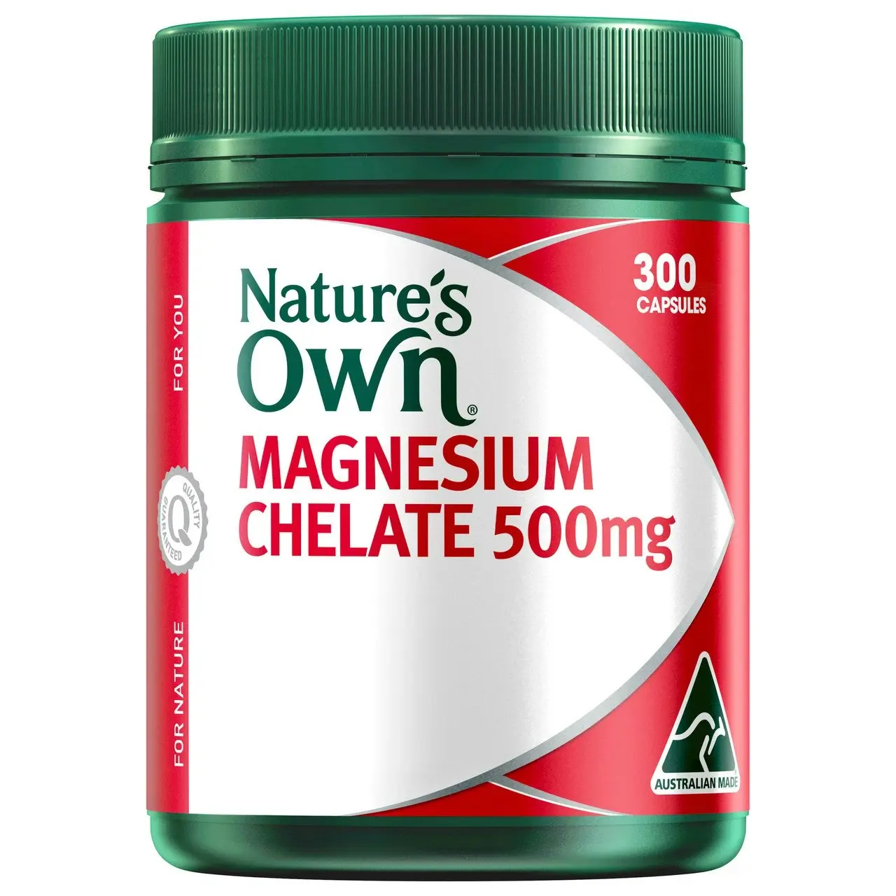 Nature's Own Magnesium Chelate 500mg 300 Capsules