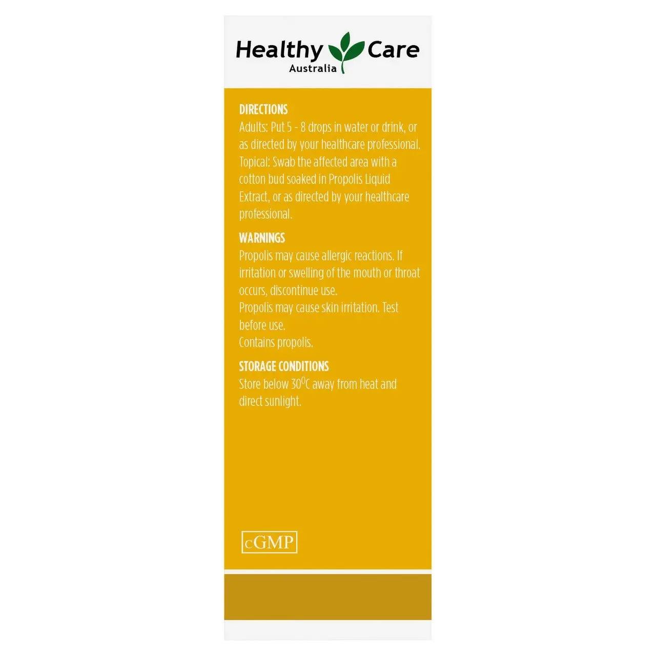 Healthy Care Propolis Liquid Extract 25mL