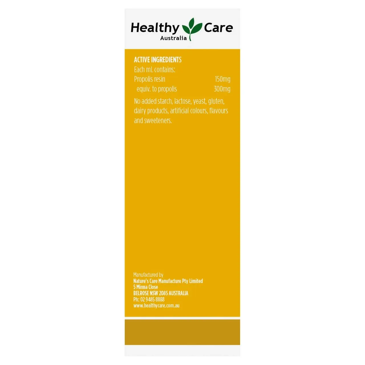 Healthy Care Propolis Liquid Extract 25mL