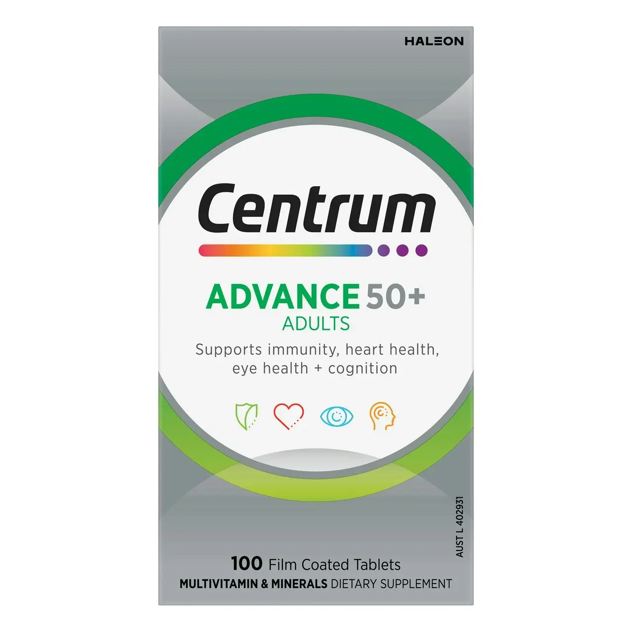 Centrum Advance 50+ Adults 100