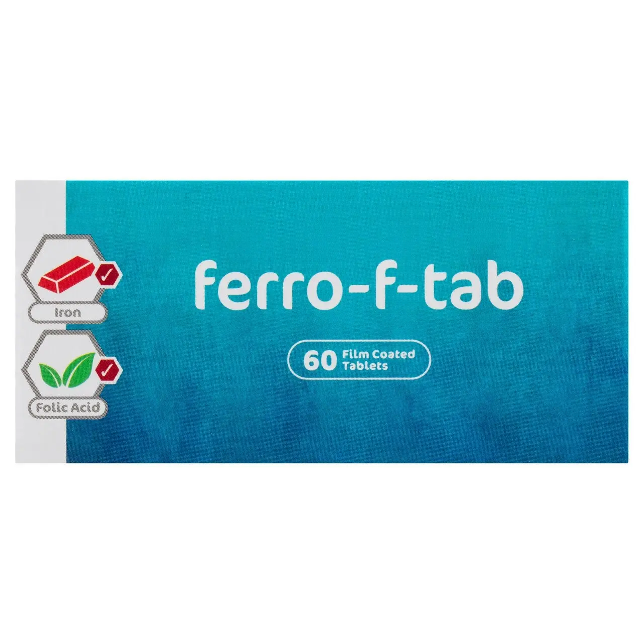 Ferro-F-Tab 310mg 60 Film Coated Tablets