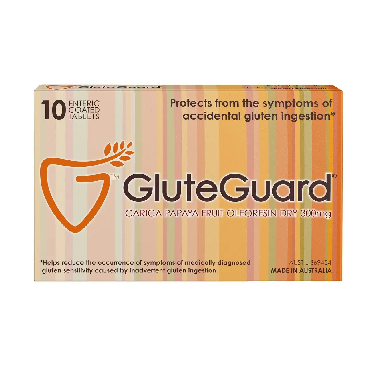 GluteGuard 10 Tablet Blister Pack