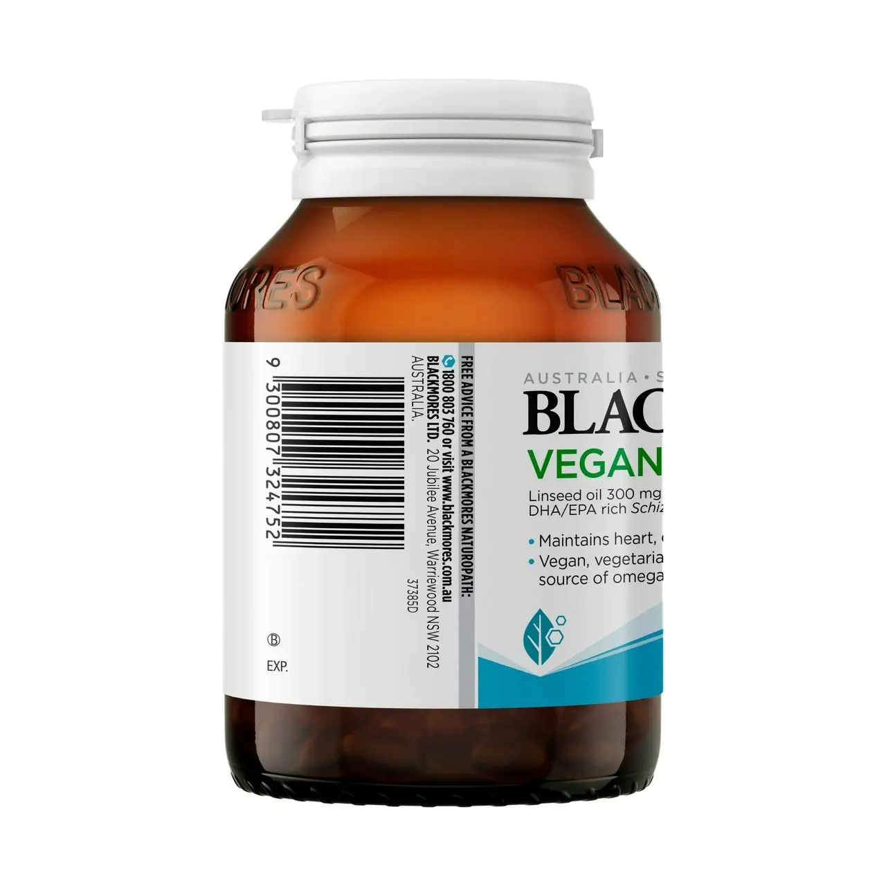 Blackmores Vegan Omega-3 Oil 120 Capsules