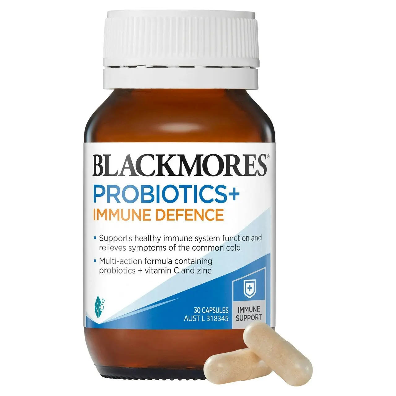 Blackmores Probiotics + Immune Defence 30 Capsules