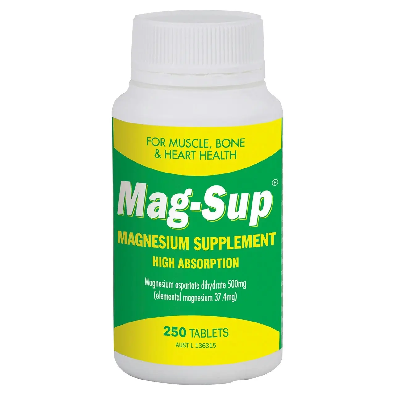 Mag-Sup 500mg tablets 250's