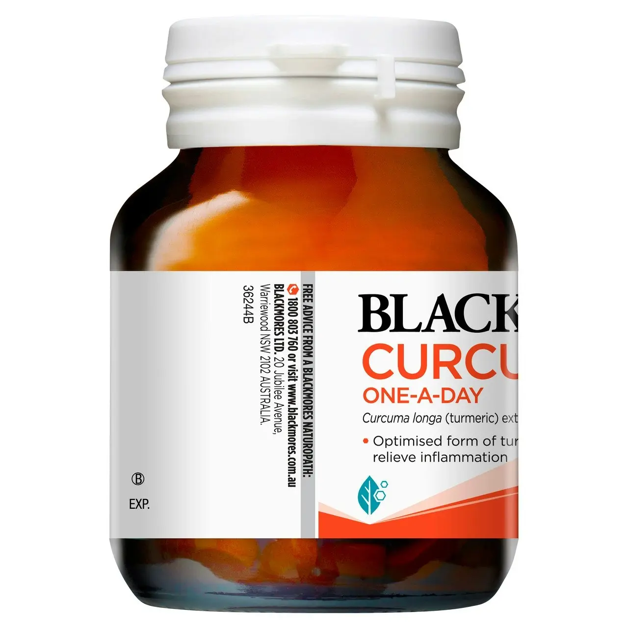 Blackmores Curcumin One-A-Day 30 Capsules