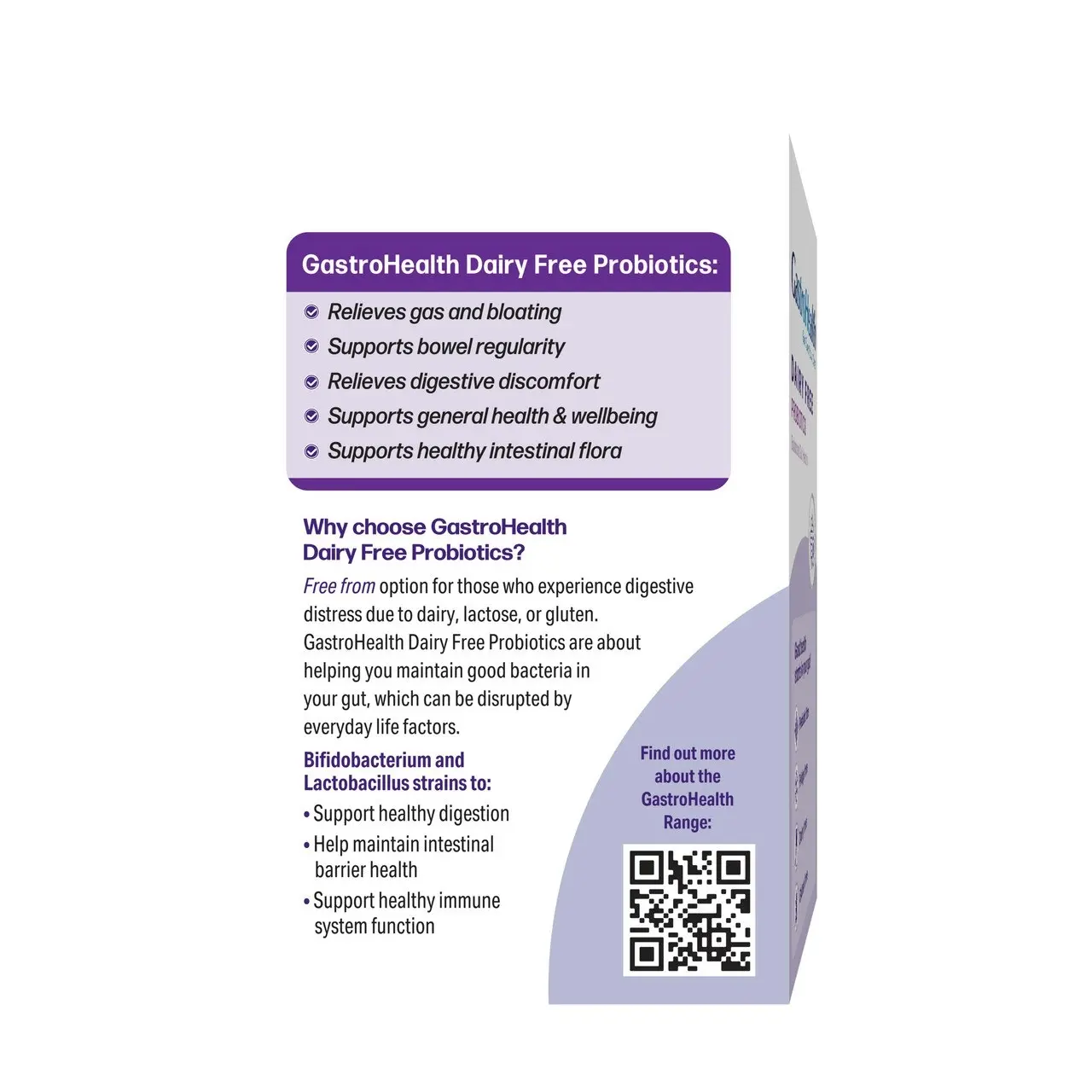 GastroHealth Dairy Free Probiotic 30s