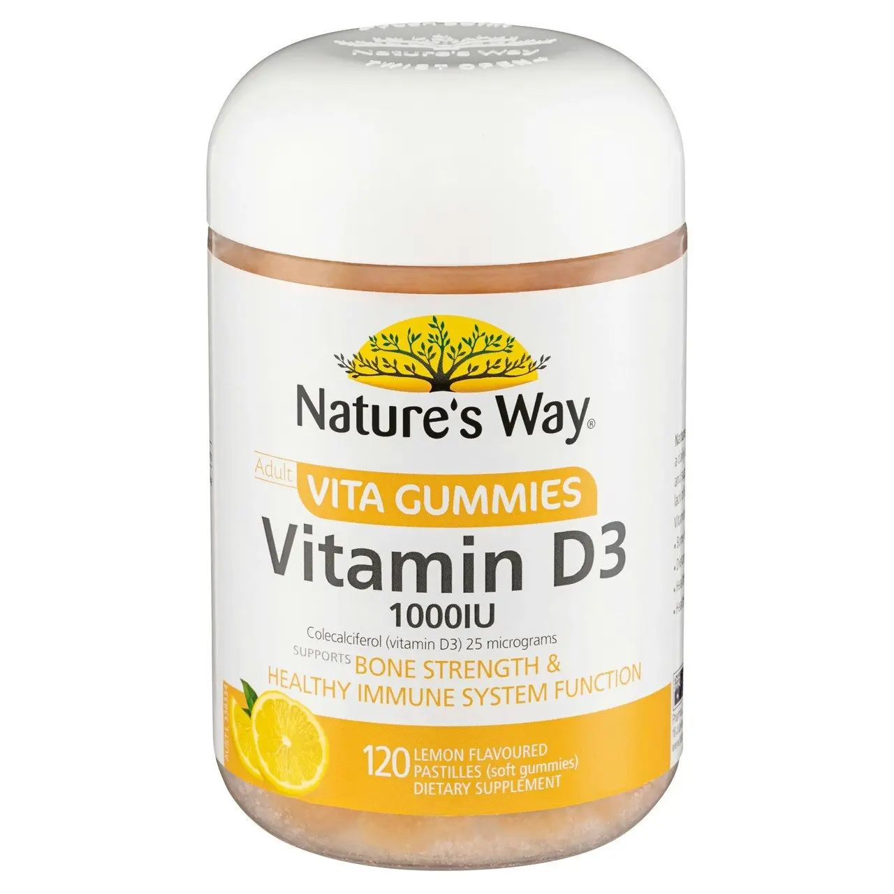 Nature's Way Adult Vita Gummies Vitamin D3 1000IU 120 Pack