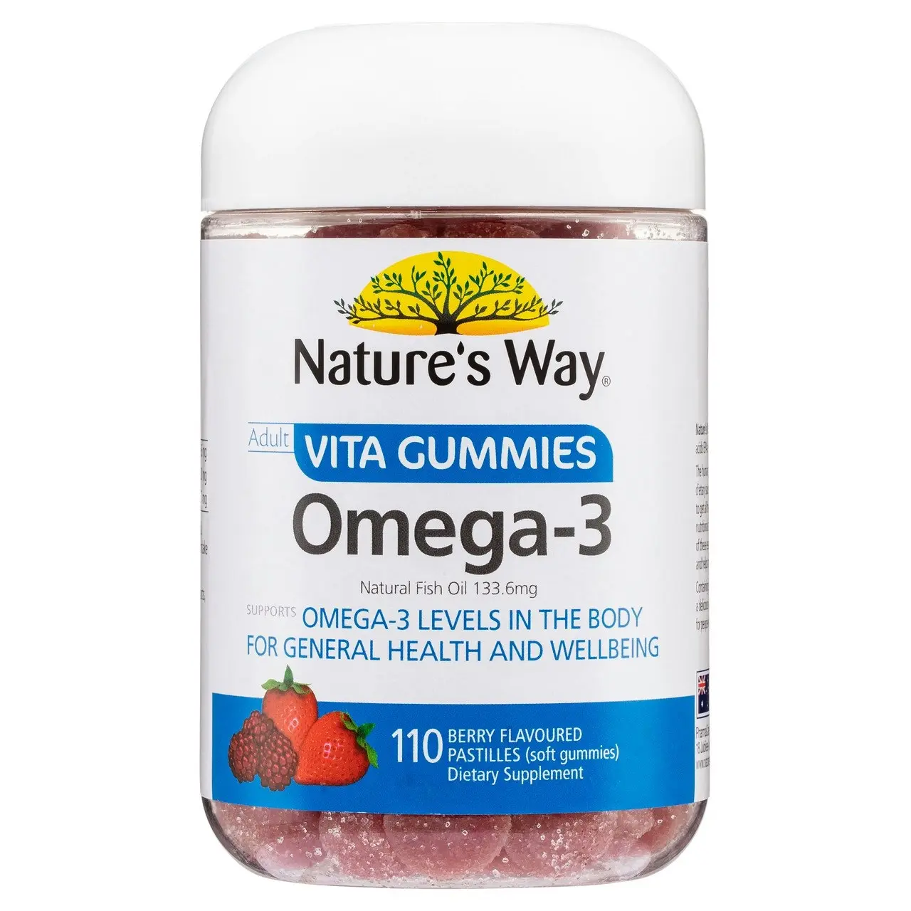 Nature's Way Adult Vita Gummies Omega-3 110